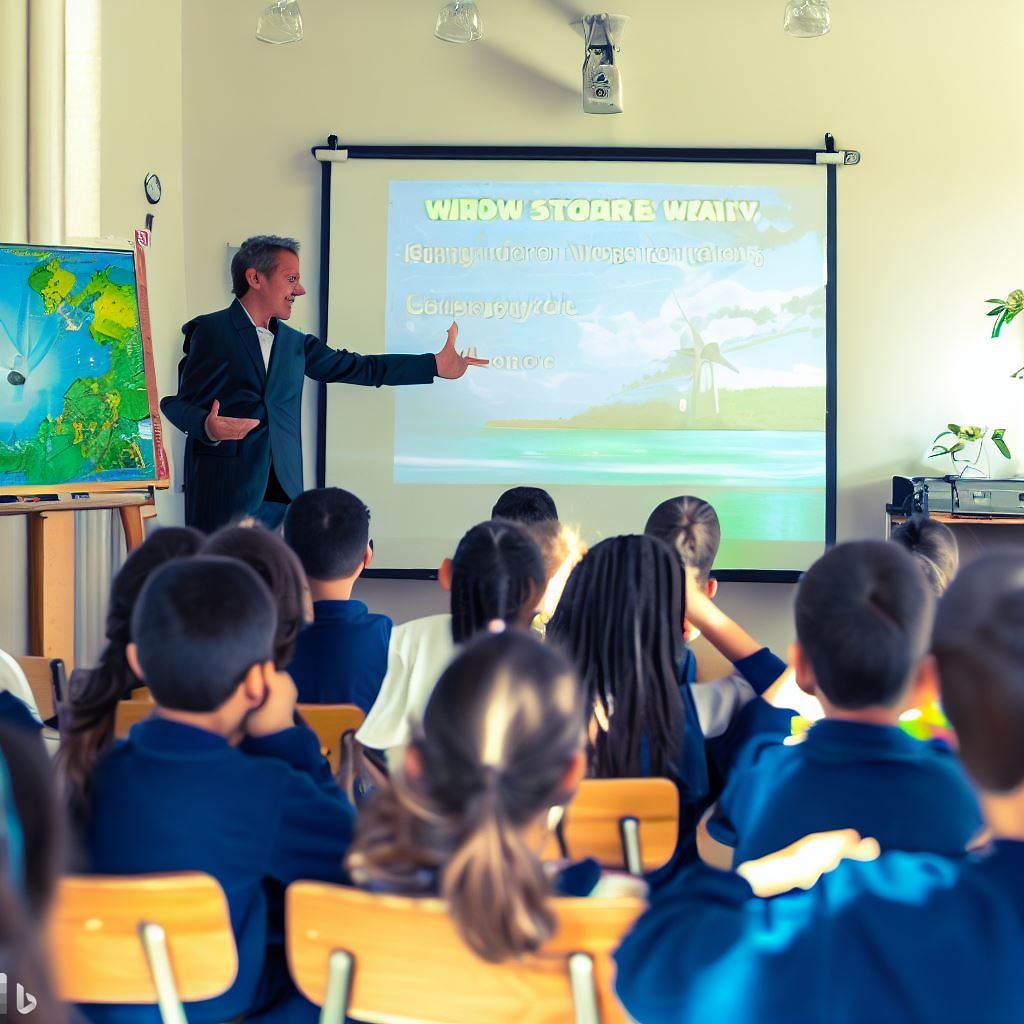 imagem de uma palestra